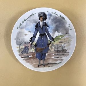 Limoges “Women of the Century” Plate - Edith